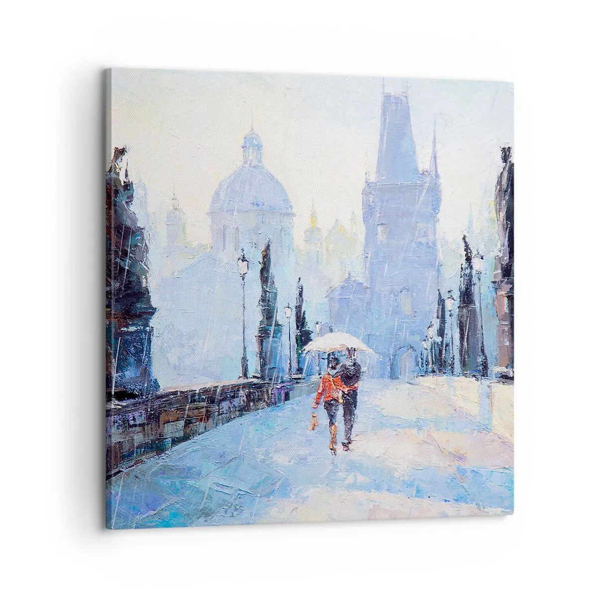 Obraz na płótnie - Nas zaczarować musiał deszcz - 60x60 cm