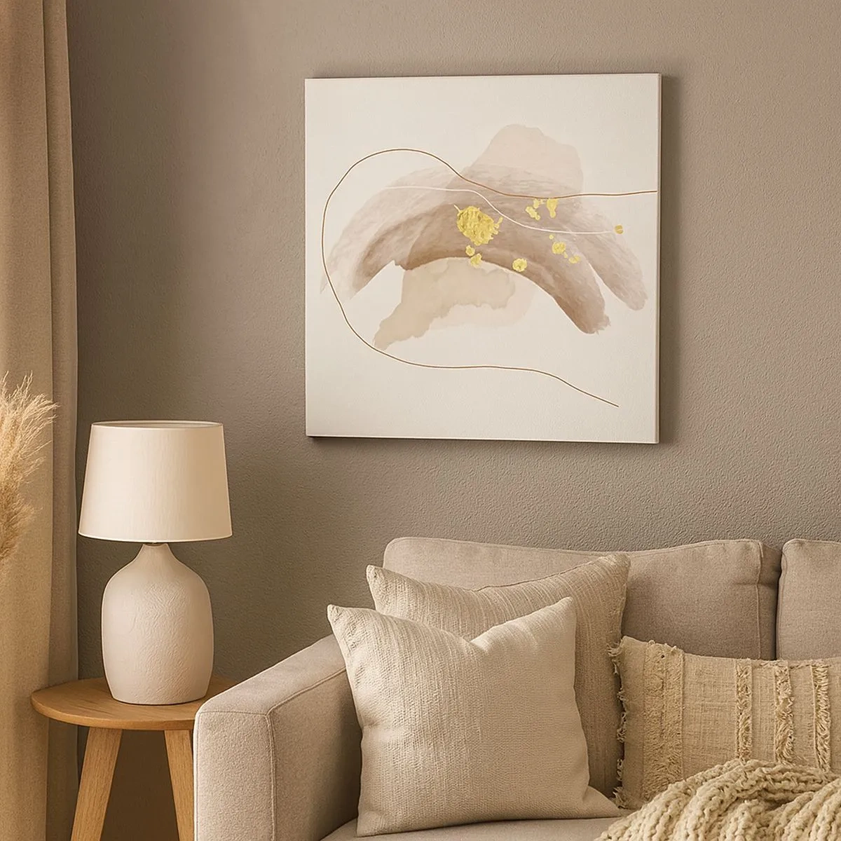 Obraz na płótnie - Napotkane w przestrzeni - 30x30 cm