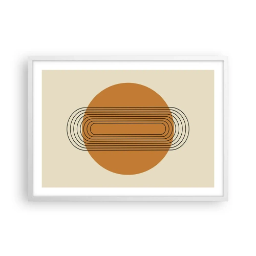 Plakat w białej ramie - Plan doskonały - 70x50 cm