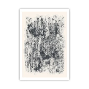 Plakat - Mglista kompozycja - 70x100 cm