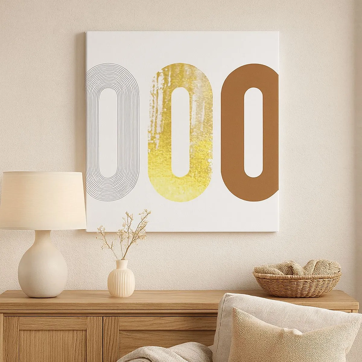 Obraz na płótnie - Ooo! - 30x30 cm