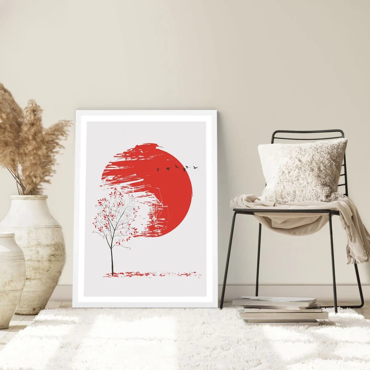 Plakat w białej ramie - Znasz li ten kraj? - 40x50 cm