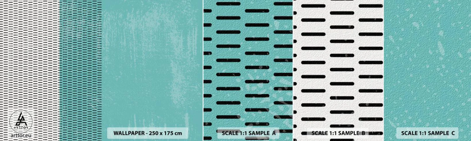 Fototapeta Próbka Samoprzylepna Deluxe Sticker - Kompozycja zrównoważona - Abstrakcja, Grafika, Sztuka - 100x30 cm