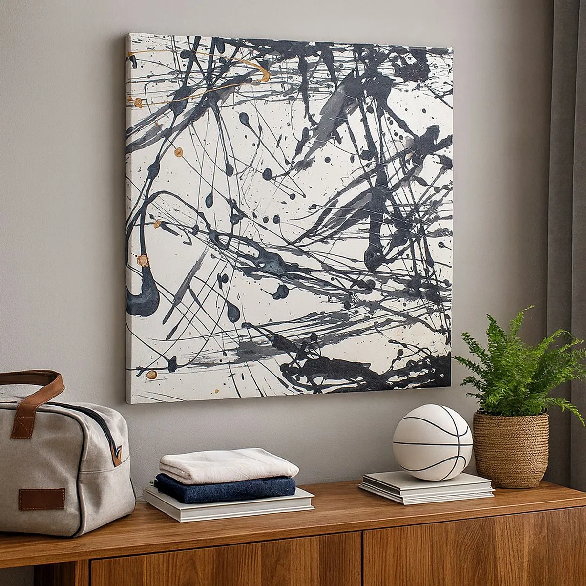 Obraz na płótnie - Z sensem czy bez sensu? - 30x30 cm