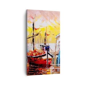 Obraz na płótnie - Szczęśliwy powrót - 45x80 cm