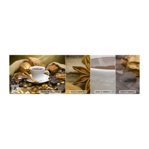 Fototapeta Próbka Premium Canvas - Dla poszukiwaczy wrażeń - Gastronomia, Czekolada, Kawa - 100x30 cm
