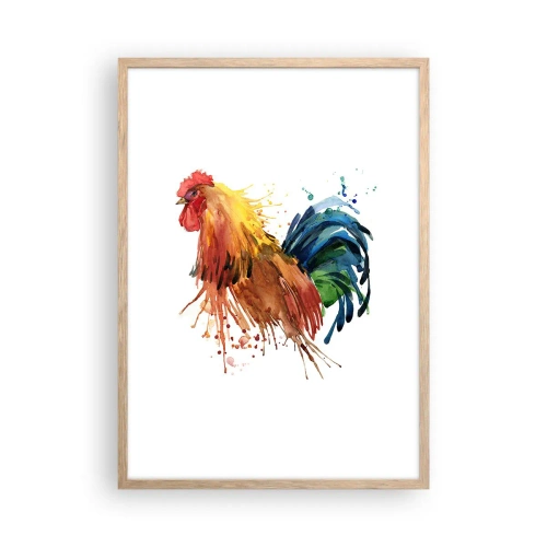 Plakat w ramie jasny dąb - Królewska szata, królewska duma - 50x70 cm