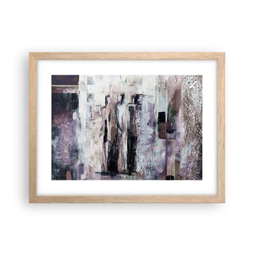 Plakat w ramie jasny dąb - Tajemnicza trójka - 40x30 cm