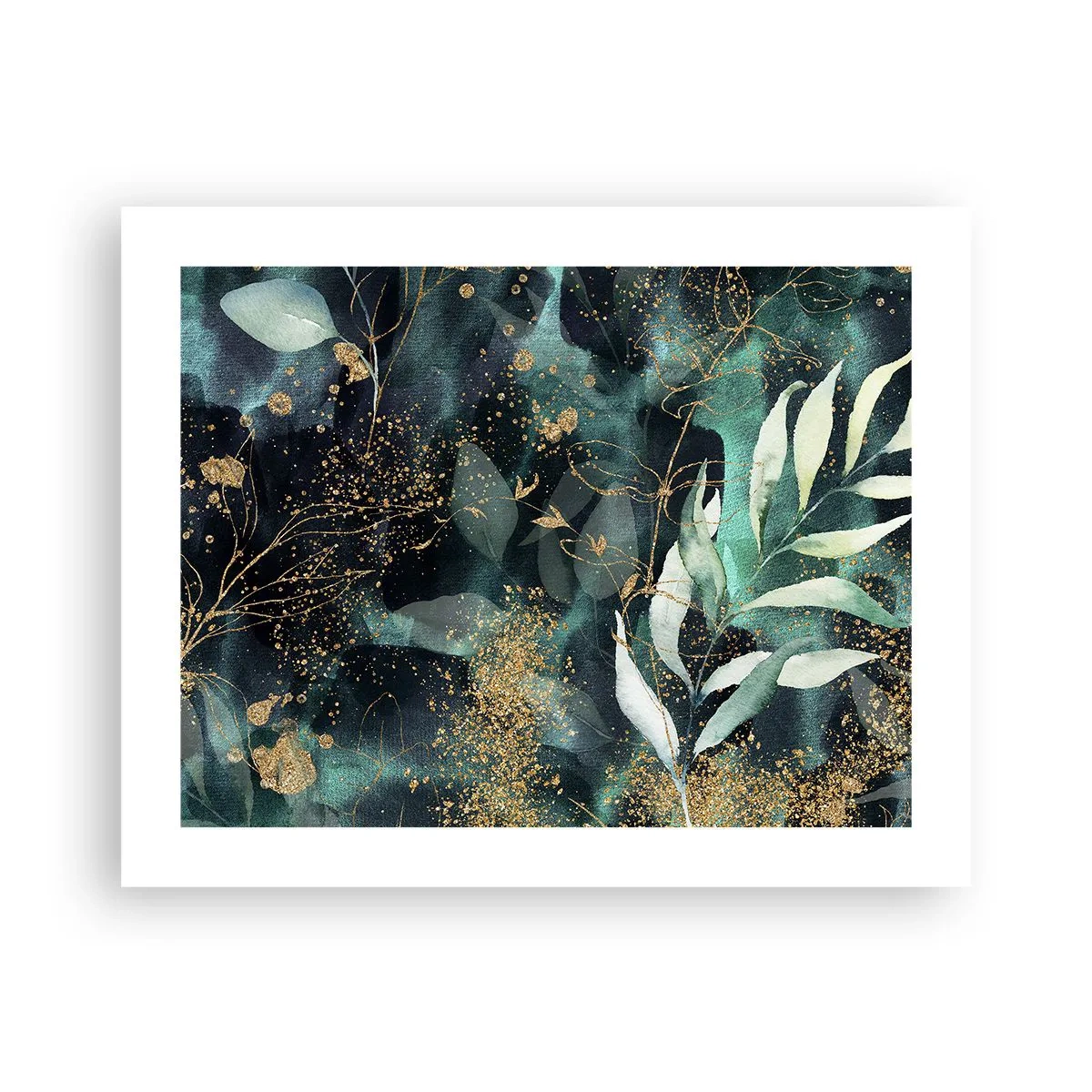 Plakat - Zaczarowany ogród - 50x40 cm