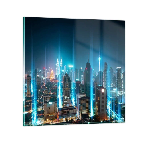 Obraz na szkle - Po berlińsku do nieba - 30x30 cm