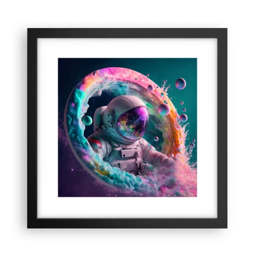 Plakat w czarnej ramie - Gwiezdne wrota - 30x30 cm