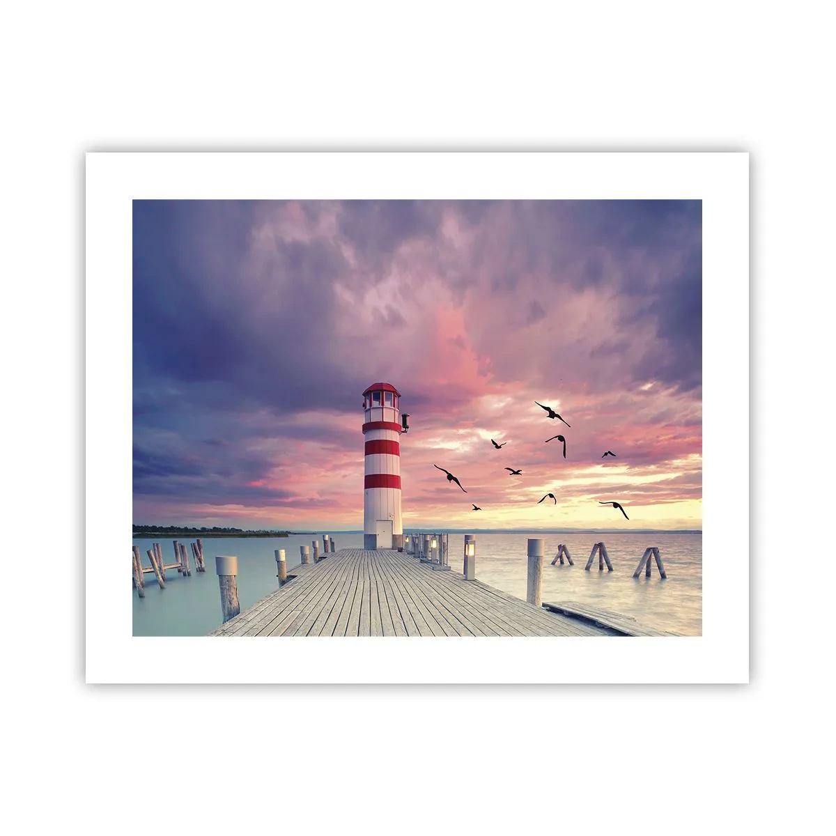 Plakat - Pora do portu - 50x40 cm