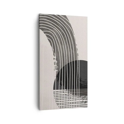 Obraz na płótnie - Tam i z powrotem - 45x80 cm