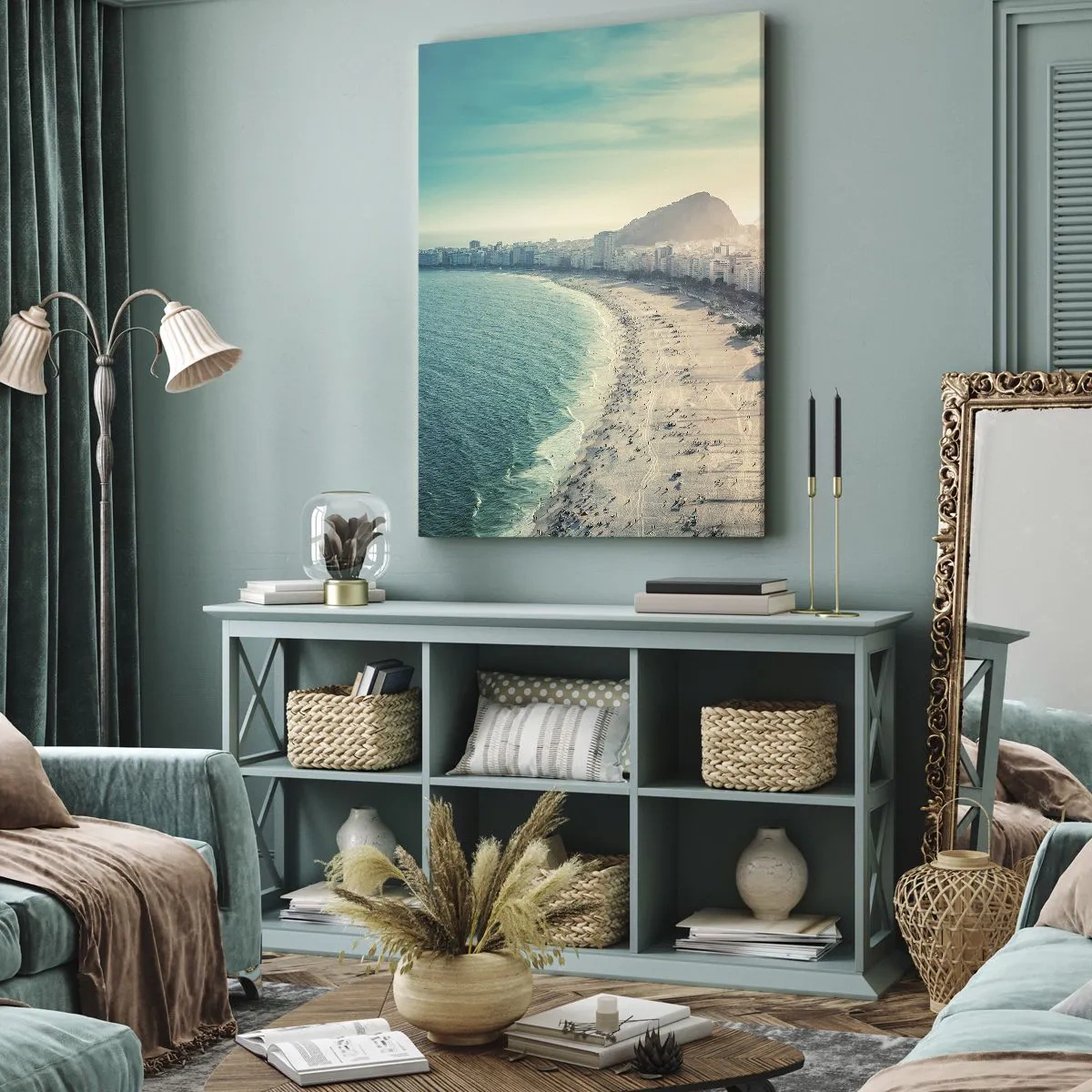 Obraz na płótnie - Wieczne wakacje w Rio - 65x120 cm