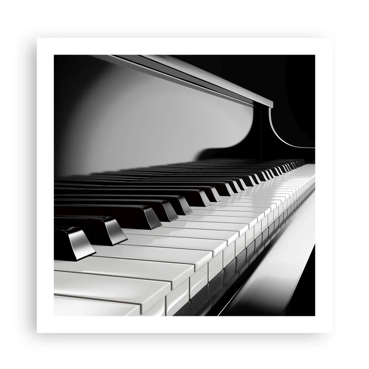 Plakat - Harmonia kształtów i barw - 60x60 cm