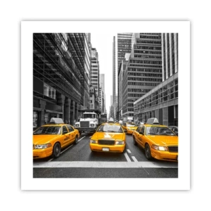 Plakat - To my ubarwiamy miasto - 50x50 cm