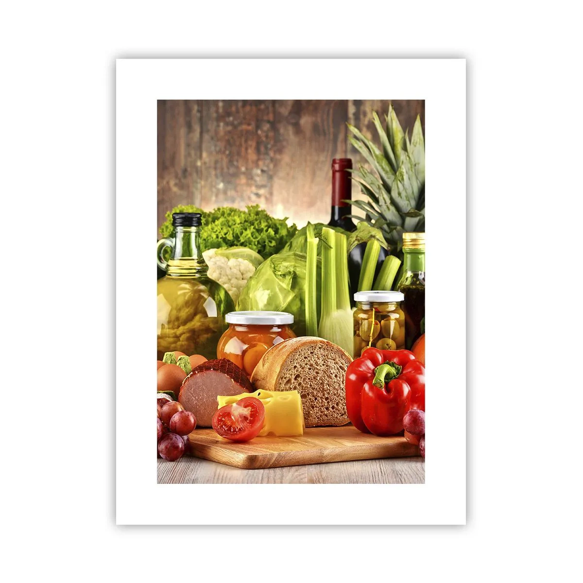 Plakat - Wędzone, pieczone, marynowane - 30x40 cm
