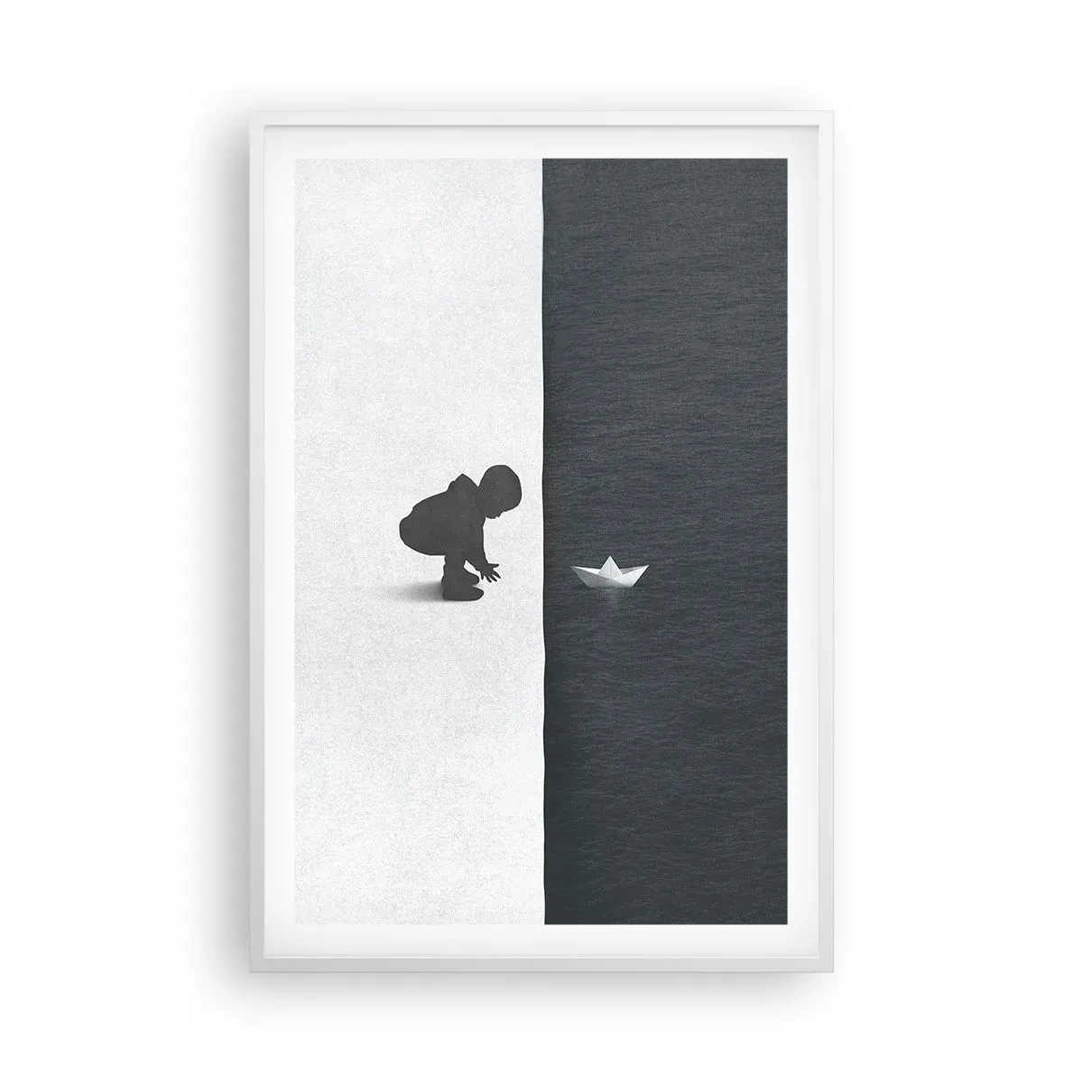 Plakat w białej ramie - Wielka wyprawa - 61x91 cm