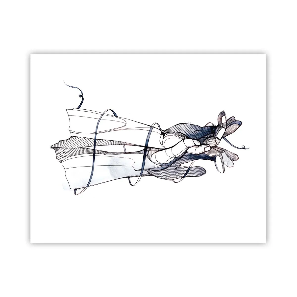 Plakat - Studium dotyku - 50x40 cm
