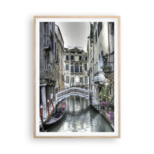 Plakat w ramie jasny dąb - Od wieków w cichej zadumie - 70x100 cm
