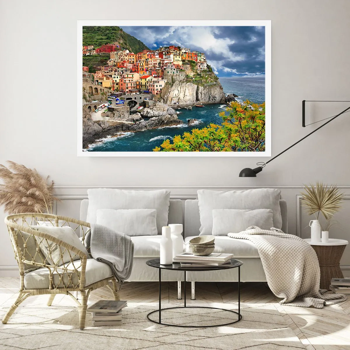 Plakat - Gromadka przytulona do skał - 70x50 cm