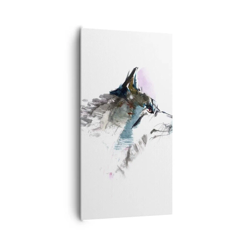 Obraz na płótnie - O wilku mowa - 65x120 cm