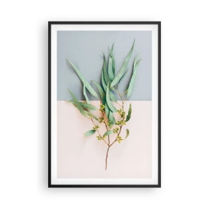 Plakat w czarnej ramie - Pastelowa subtelność - 61x91 cm