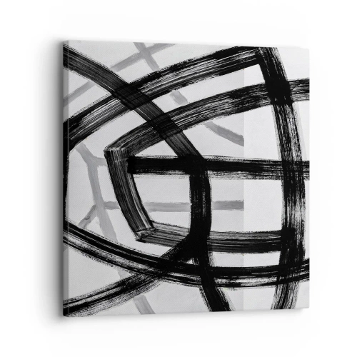 Obraz na płótnie - Budowanie głębi - 30x30 cm