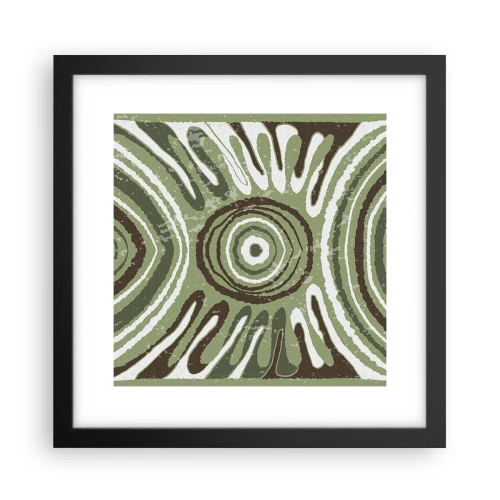 Plakat w czarnej ramie - Eksplozja emocji - 30x30 cm