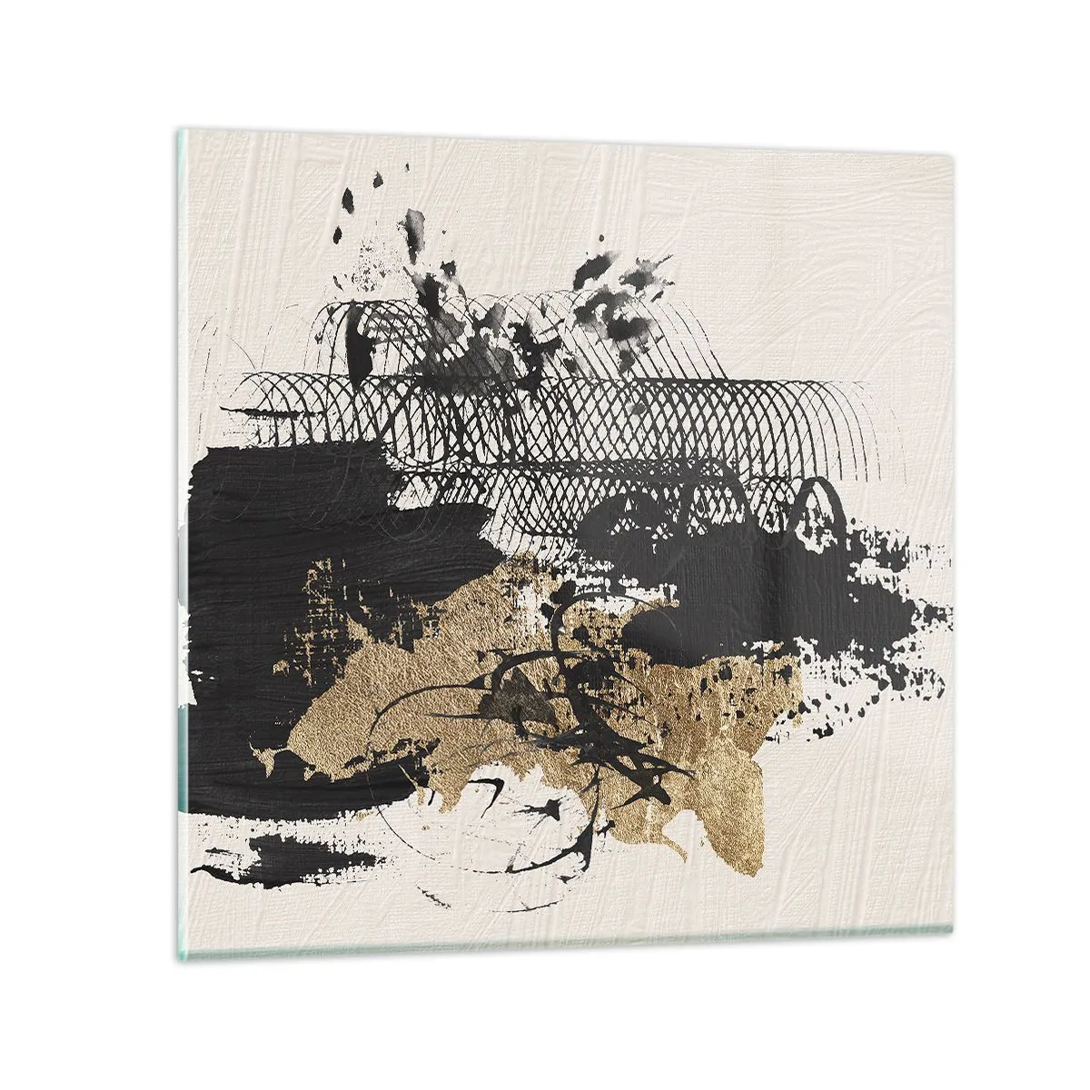 Obraz na szkle - Kompozycja z pasją - 70x70 cm