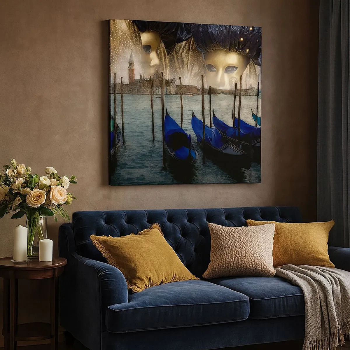 Obraz na płótnie - Karnawał czas zacząć - 30x30 cm