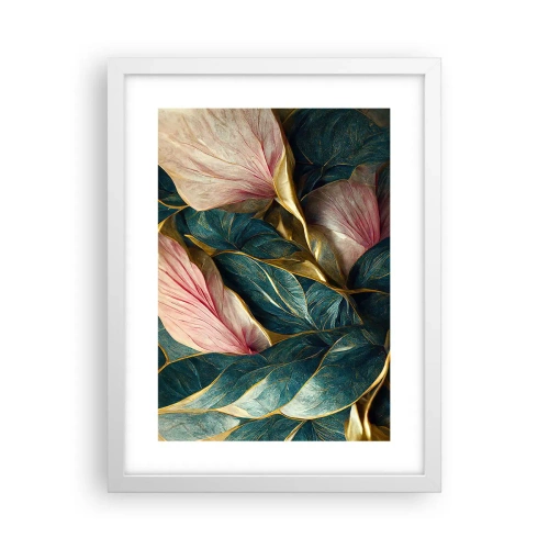 Plakat w białej ramie - Naturalna elegancja i styl - 30x40 cm