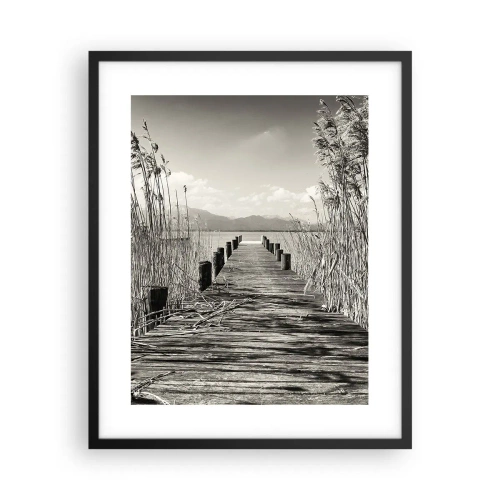 Plakat w czarnej ramie - W zaciszu traw - 40x50 cm