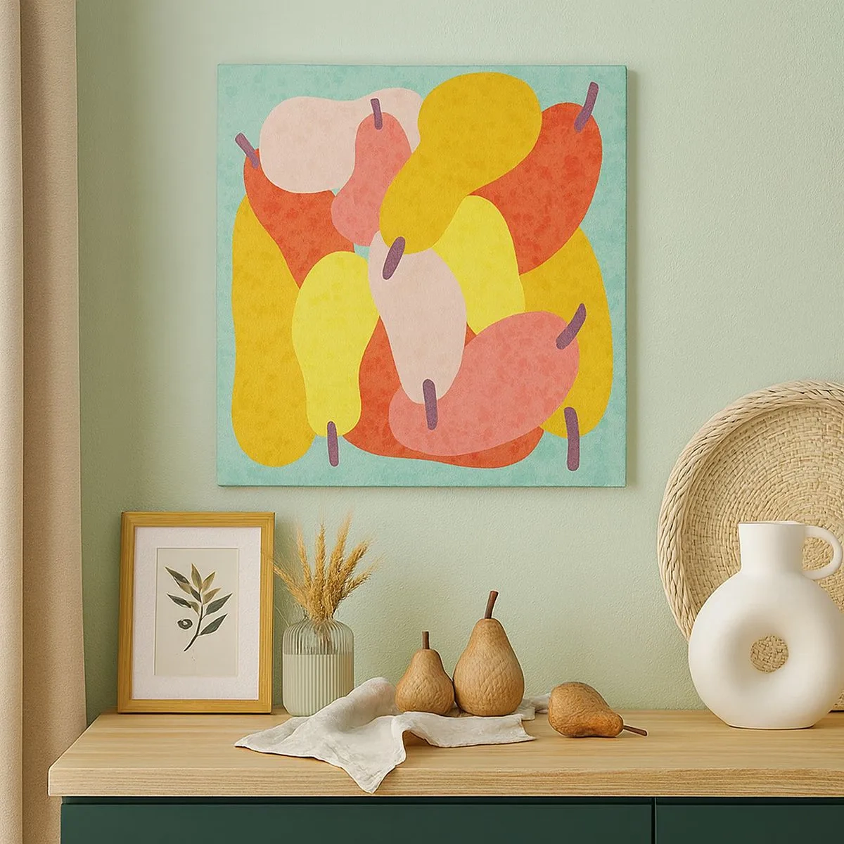 Obraz na płótnie - Spróbuj letniego słońca - 30x30 cm