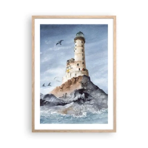 Plakat w ramie jasny dąb - Niezwyciężona - 50x70 cm