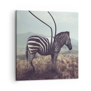 Obraz na płótnie - Uwaga! Usterka - 60x60 cm