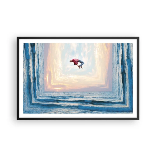 Plakat w czarnej ramie - Do innego wymiaru - 91x61 cm