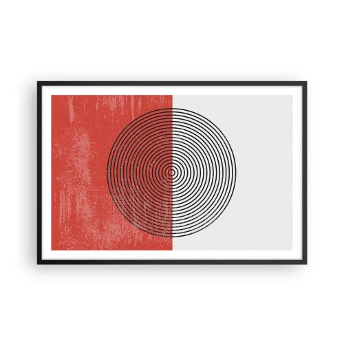 Plakat w czarnej ramie - W samo sedno - 91x61 cm