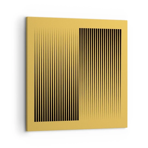 Obraz na płótnie - Kwadratura przeciwieństw - 50x50 cm