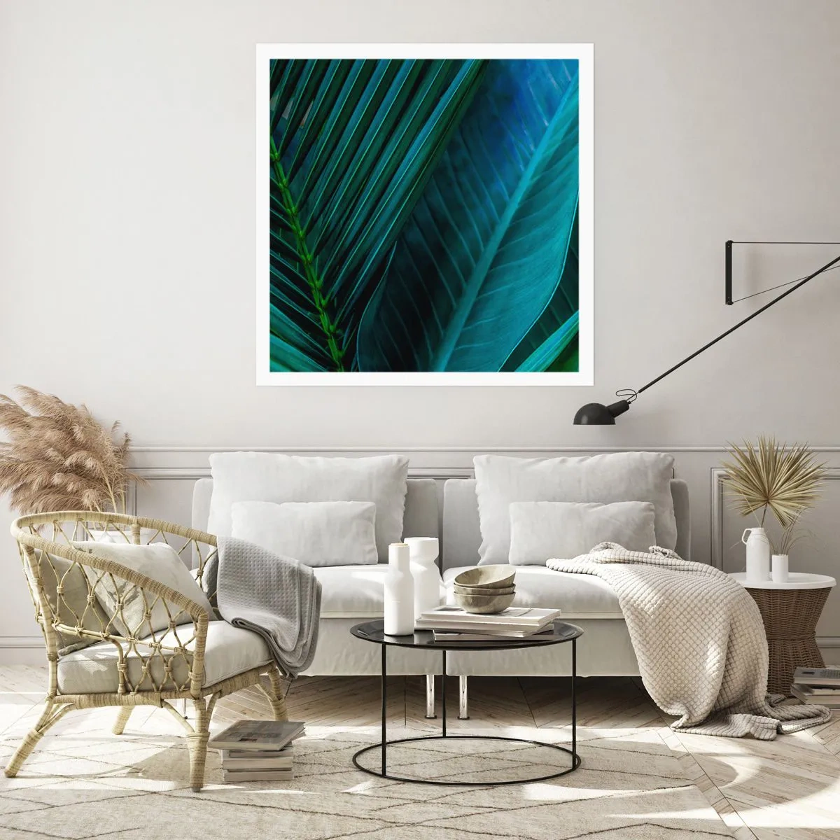 Plakat - Anatomia zieleni - 40x40 cm