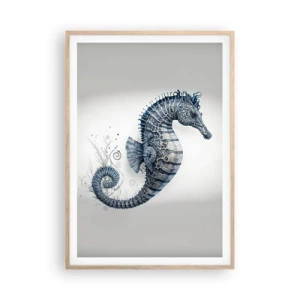 Plakat w ramie jasny dąb - Subtelny żart natury - 70x100 cm