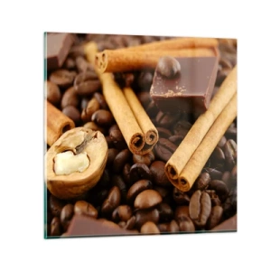 Obraz na szkle - Koncert aromatów - 70x70 cm