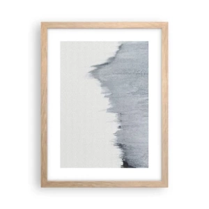 Plakat w ramie jasny dąb - Tajemniczy zapis - 30x40 cm