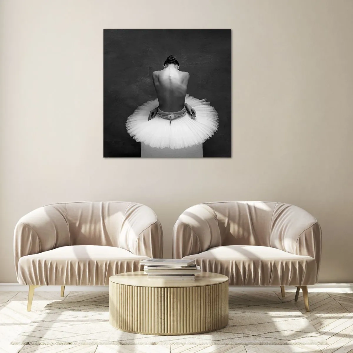 Obraz na szkle - Właśnie rozkwita - 60x60 cm