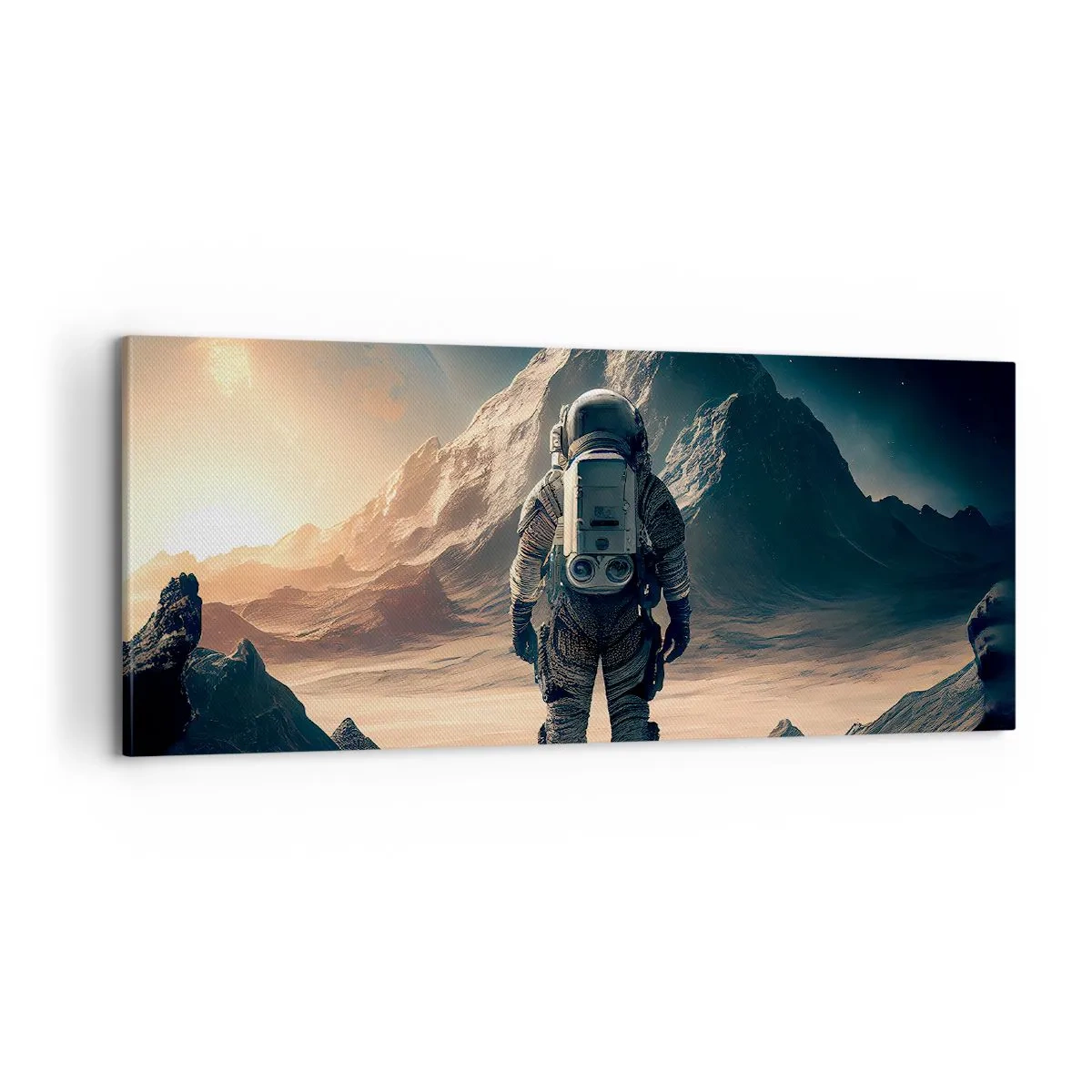 Obraz na płótnie - Nowe wyzwanie - 100x40 cm
