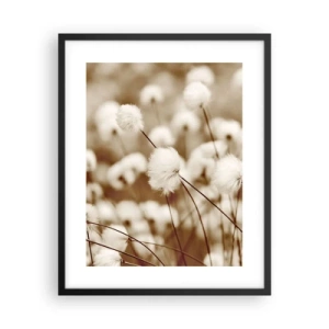 Plakat w czarnej ramie - Puszysty łan - 40x50 cm