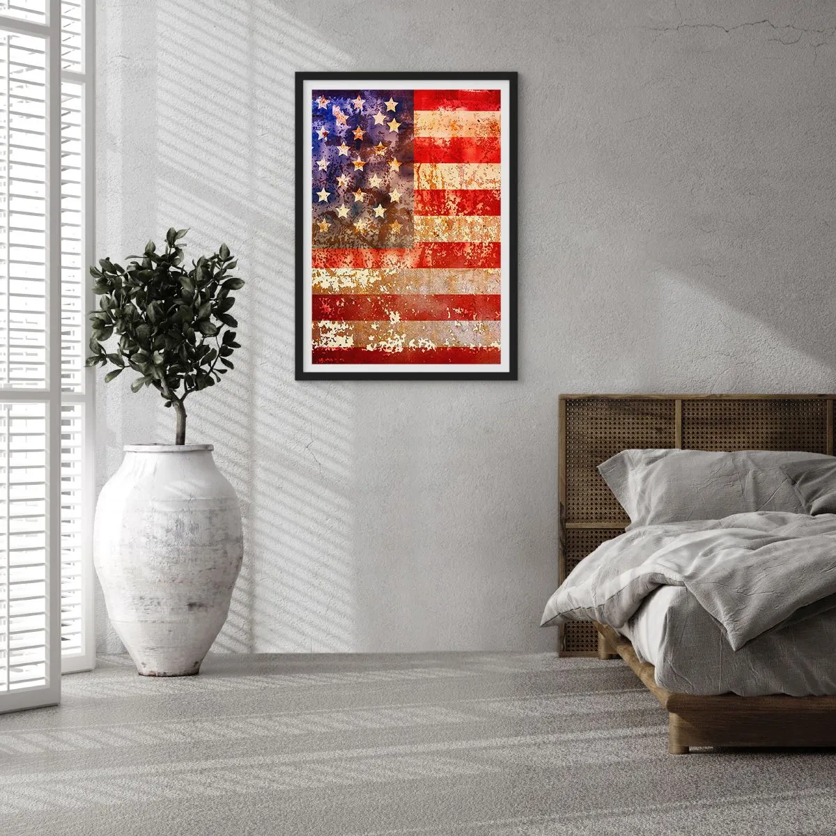 Plakat w czarnej ramie - Chwała nie przemija - 30x40 cm