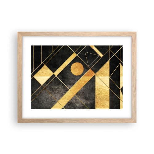 Plakat w ramie jasny dąb - Słońce pustyni - 40x30 cm