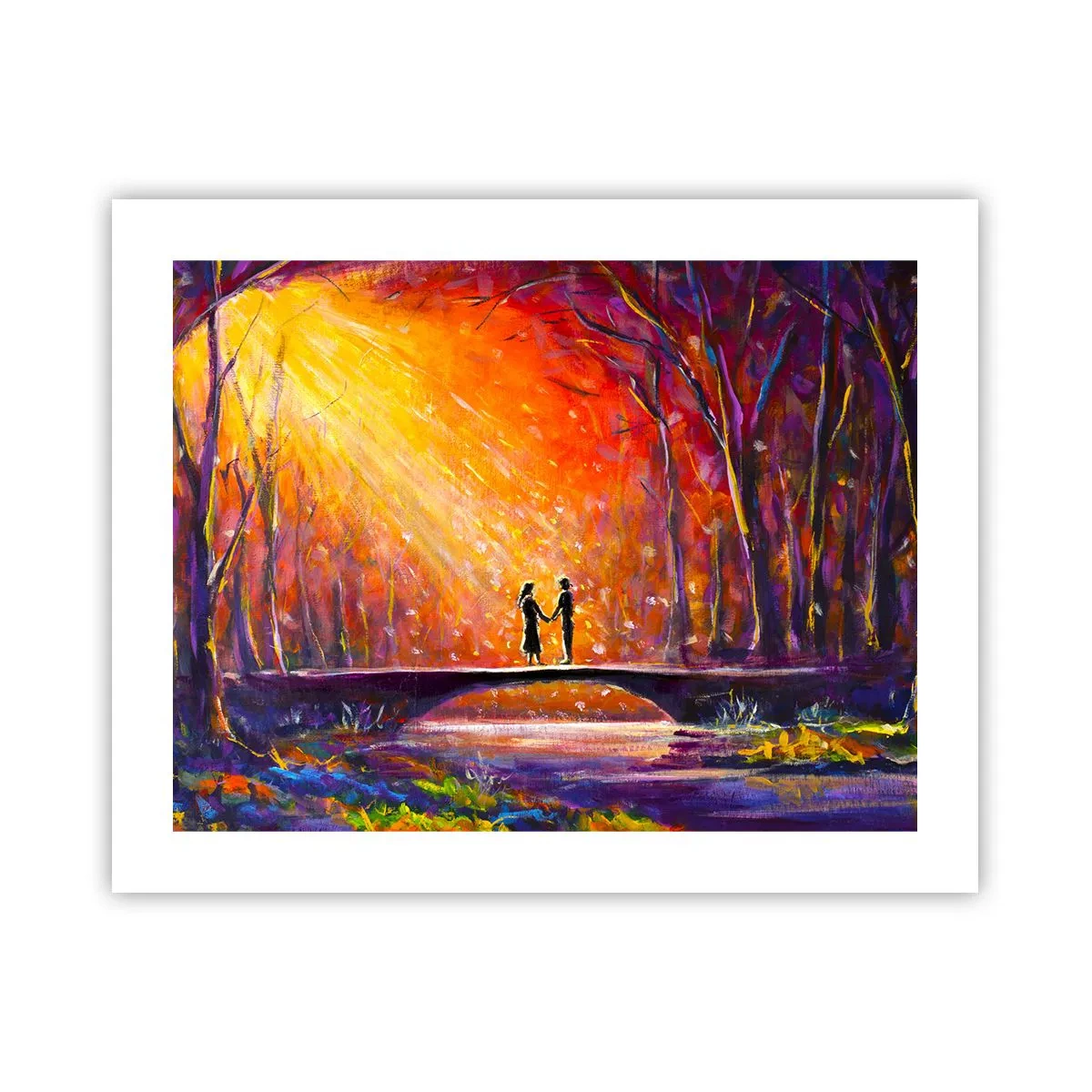 Plakat - Niebo ich też kocha - 50x40 cm