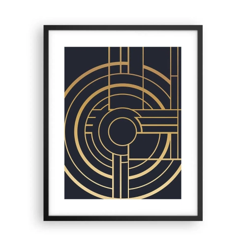 Plakat w czarnej ramie - Obroty rzeczy - 40x50 cm